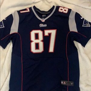 patriots NFL nike gronkowski jersey